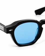 Jacques Marie Mage – ZEPHIRIN – 44 – Tortoise Blue – Acetate – Sunglasses – Unisex - Premium