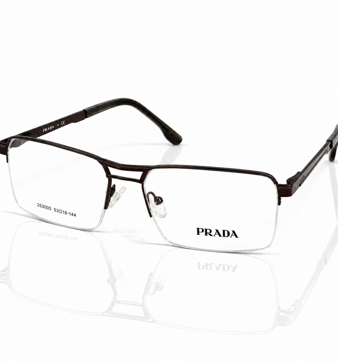 Prada – 253005 – 53 - Grey – Metal – Optics - Unisex