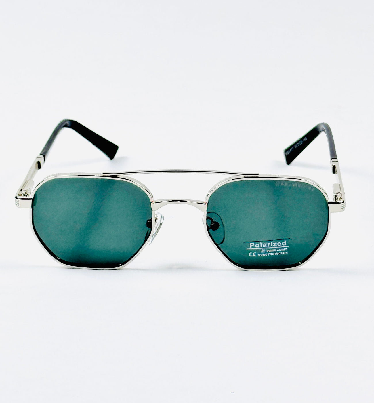 Louis Vuitton – 1417 – 50 – Silver Black – Metal – Sunglasses – Unisex