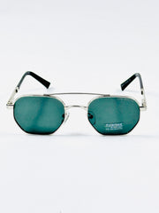 Louis Vuitton – 1417 – 50 – Silver Black – Metal – Sunglasses – Unisex