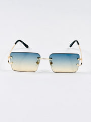 Cartier – 3082 – 62 – Golden Multi – Metal - Sunglasses – Rimless - Unisex