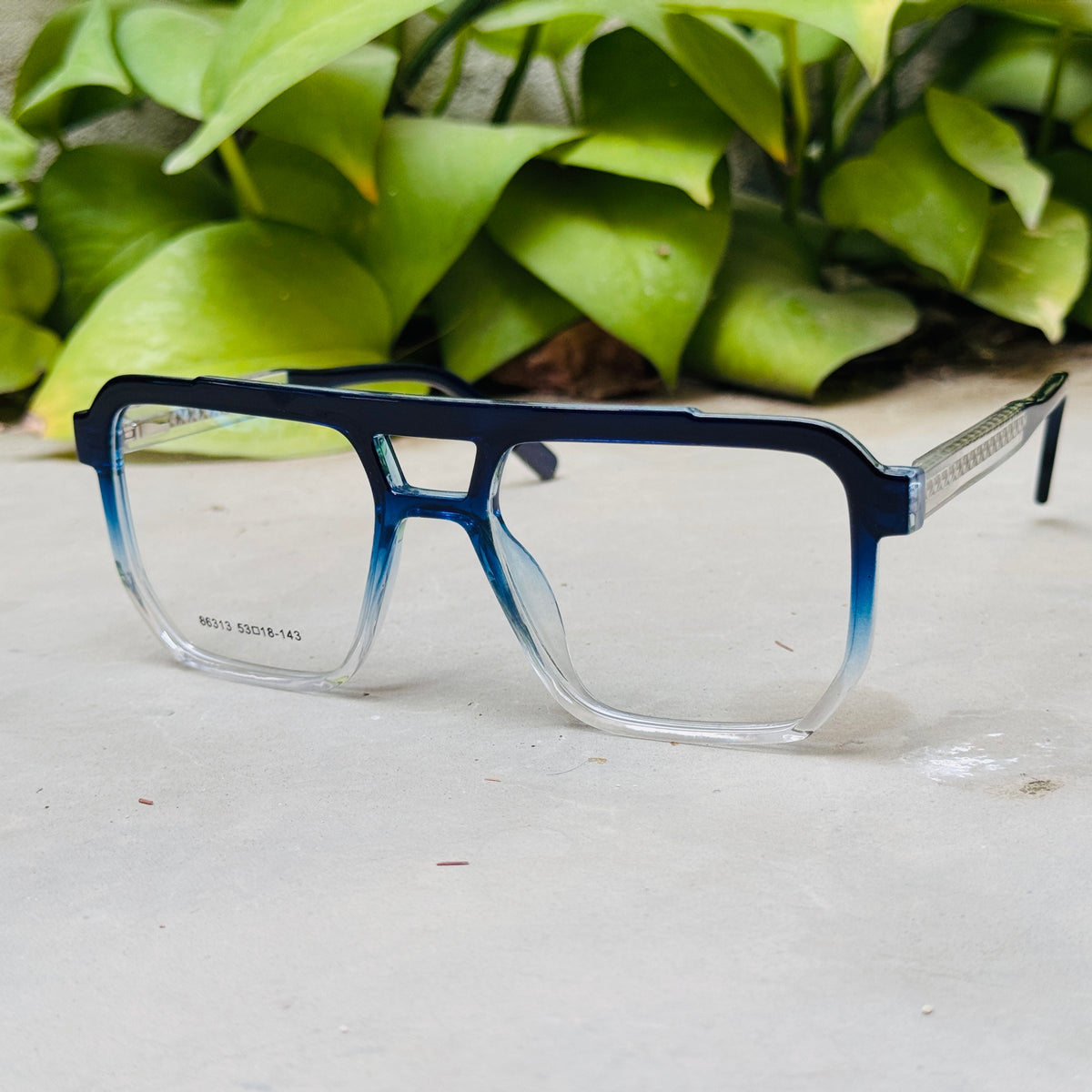 Tumbler – 86313 – 53 – Blue  Gradient –  Acetate - Optics – Unisex