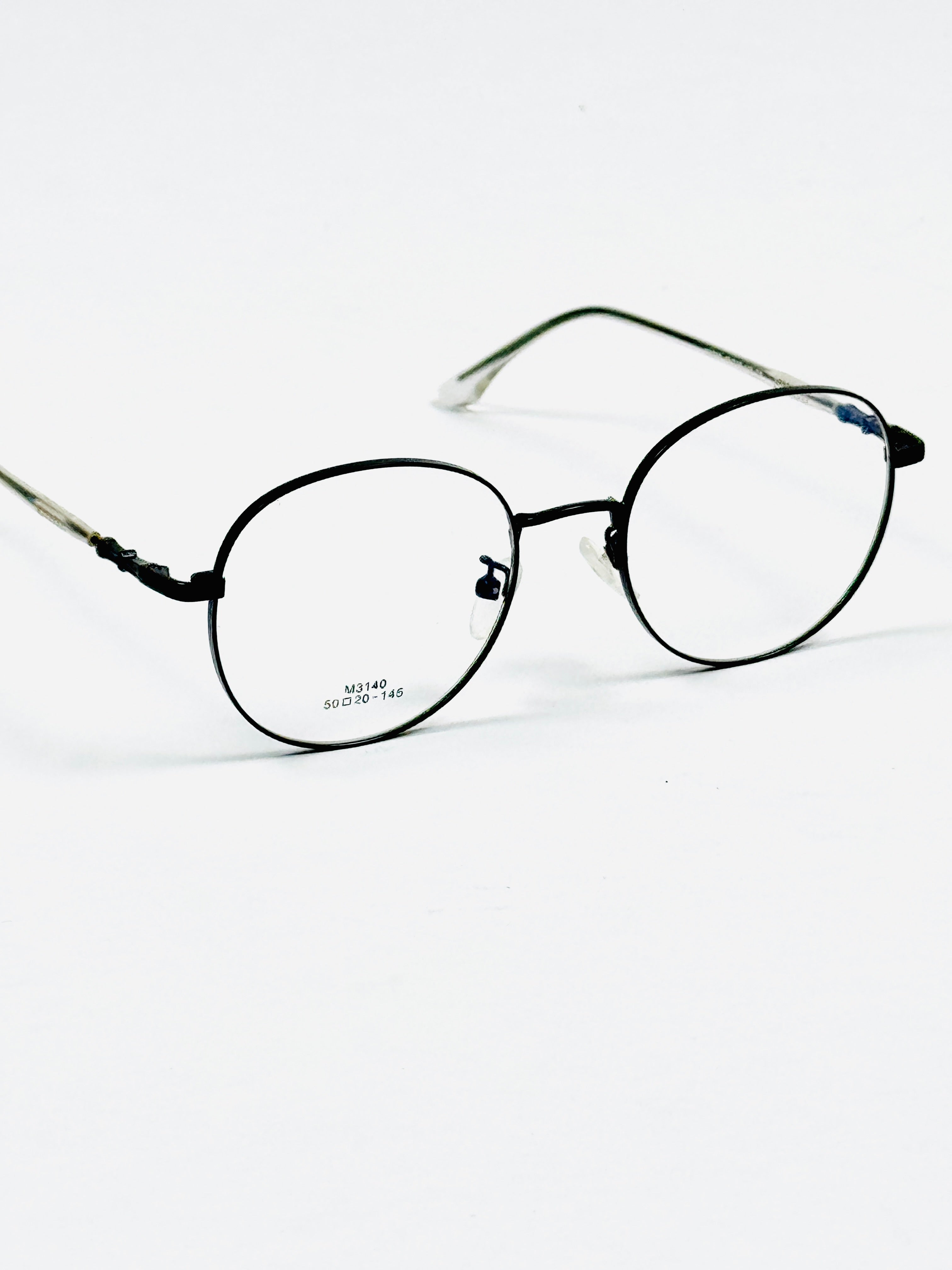 Dior – 3140 – 50 - Black – Metal – Optics – Unisex
