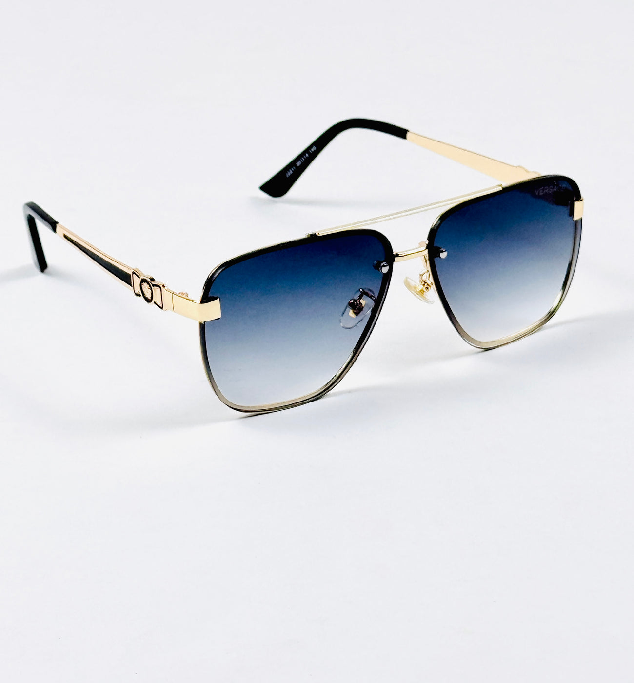 Versace – 22211 – 60 – Golden Black Gradient – Metal – Sunglasses – Unisex