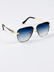 Versace – 22211 – 60 – Golden Black Gradient – Metal – Sunglasses – Unisex