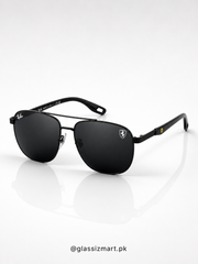 RayBan – 3659 – 55 – Black –  Metal - Sunglasses – Unisex - Premium