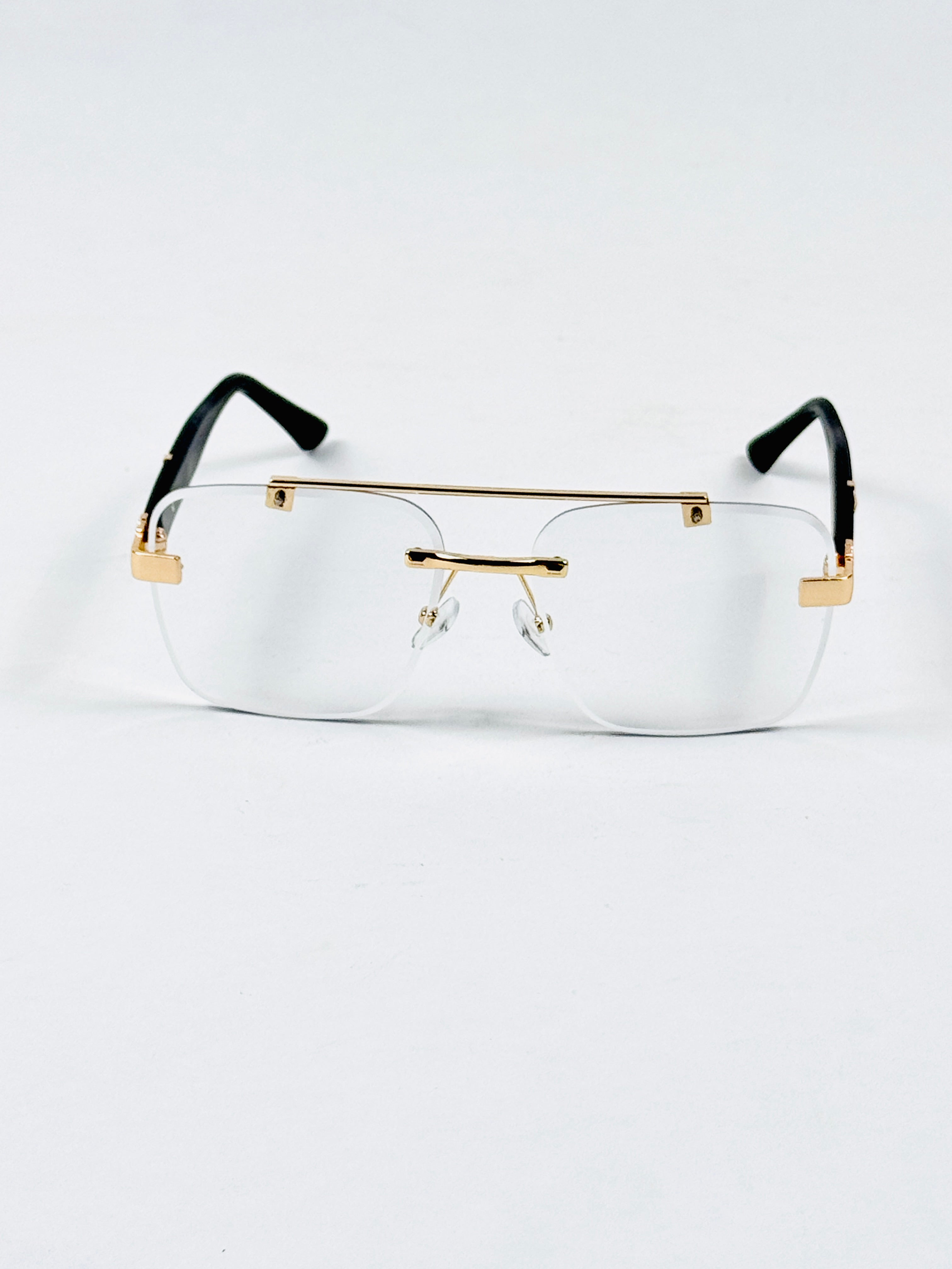 Rimless – 2341 – 53 – Golden –  Metal - Optics – Unisex (Transition)