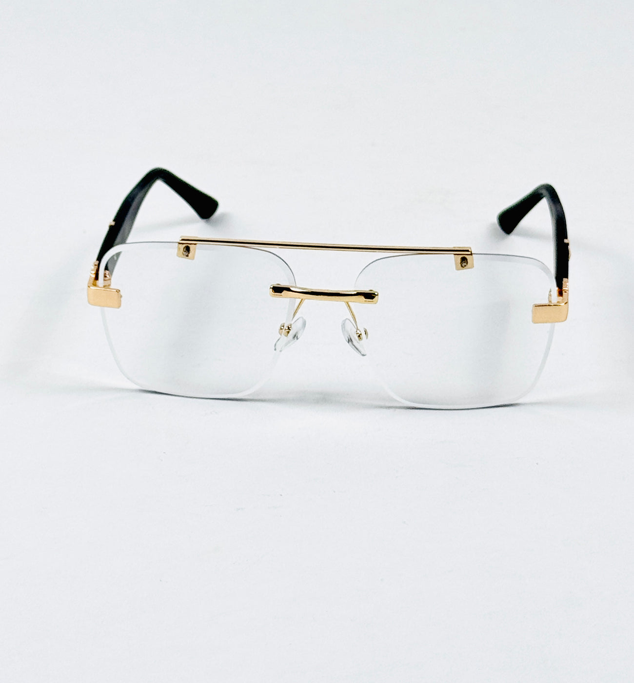 Rimless – 2341 – 53 – Golden –  Metal - Optics – Unisex (Transition)