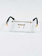 Rimless – 2341 – 53 – Golden –  Metal - Optics – Unisex (Transition)