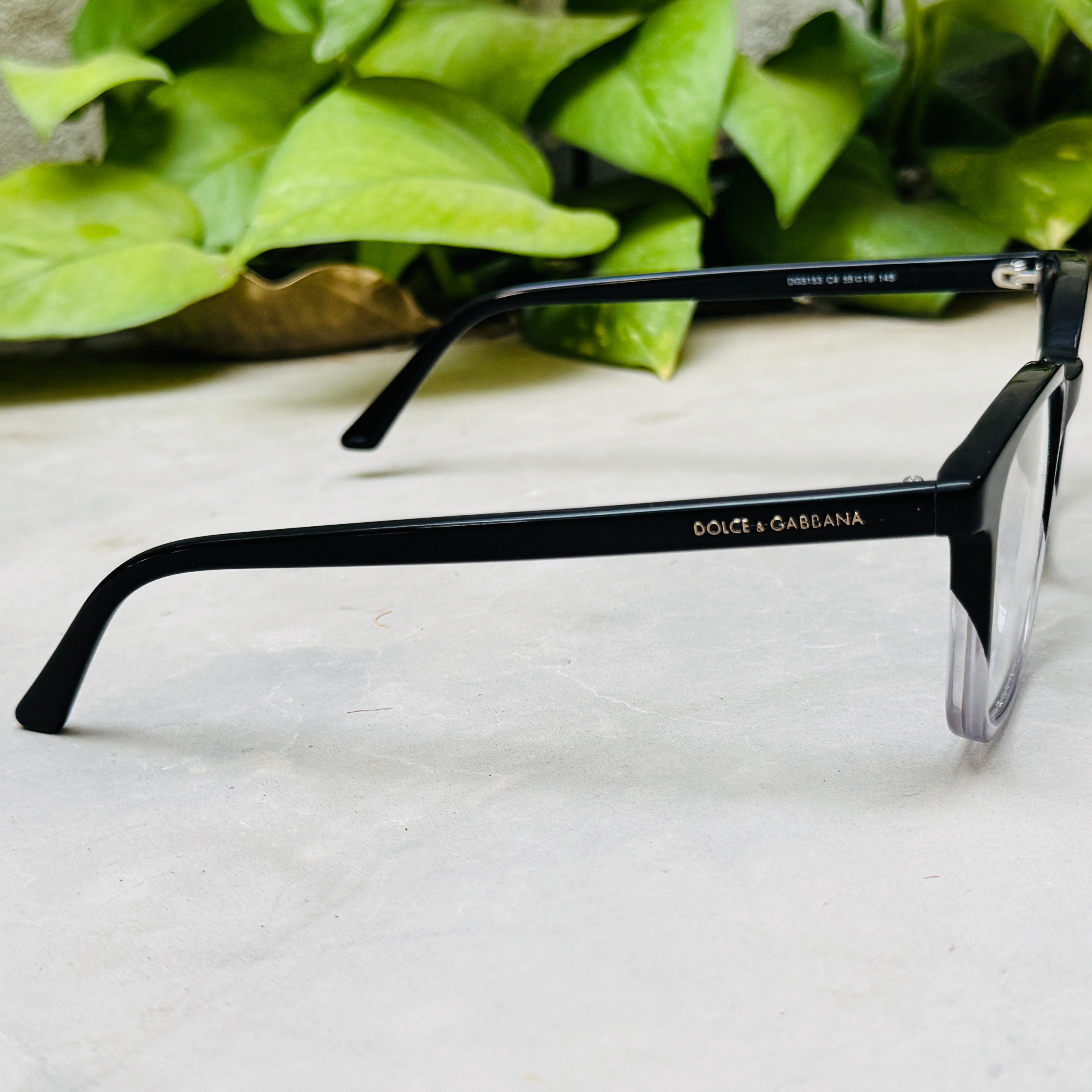 Dolce & Gabbana – 5153 – 55 – Black Transparent –  Acetate - Optics – Unisex - Premium