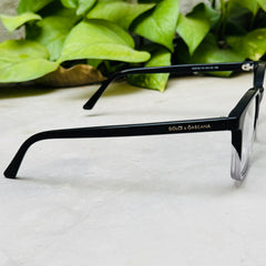 Dolce & Gabbana – 5153 – 55 – Black Transparent –  Acetate - Optics – Unisex - Premium