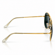 Rayban – 3026 – 62 – Golden Black – Metal – Sunglasses – Unisex