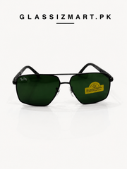 Rayban – 9713 - 56 – Black Green – Metal – Sunglasses