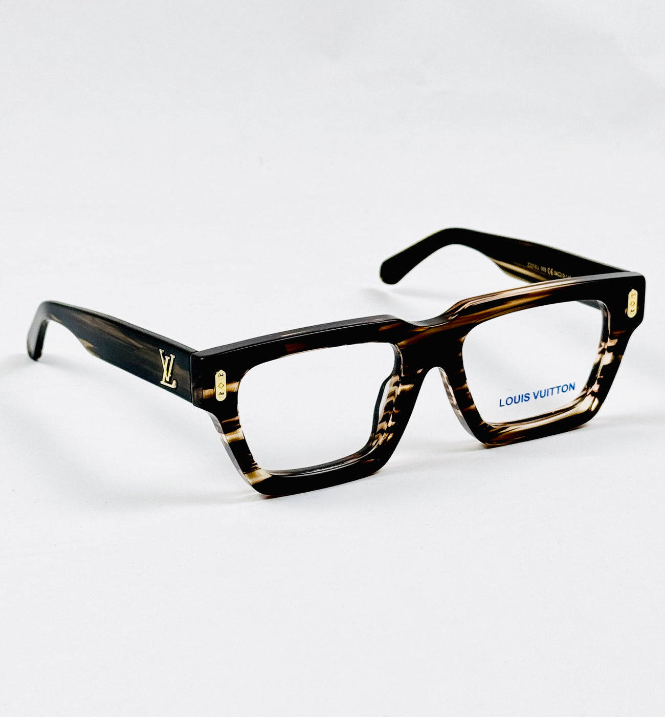 Louis Vuitton - 2216 – 54 – Yellow Textured –  Acetate - Optics – Unisex - Premium