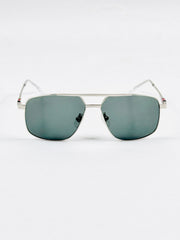 Gucci – 1676 - 58 – Silver Black - Metal - Sunglasses – Unisex - Premium