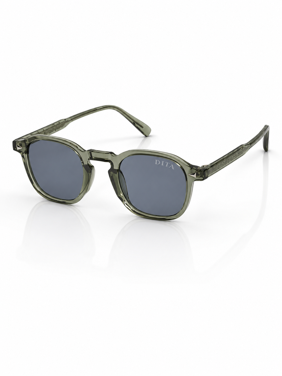 Dita – 28009 - 47 - Green Black – Acetate – Sunglasses - Unisex