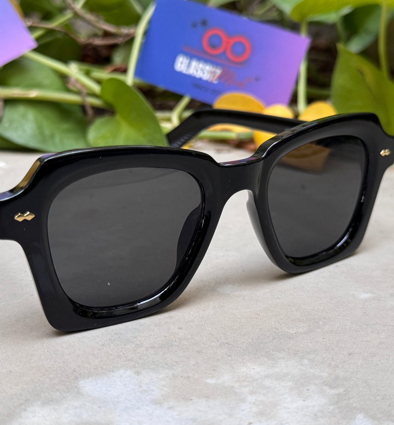 Moscot – 6504 – 47 - Black – Acetate  – Sunglasses - Unisex