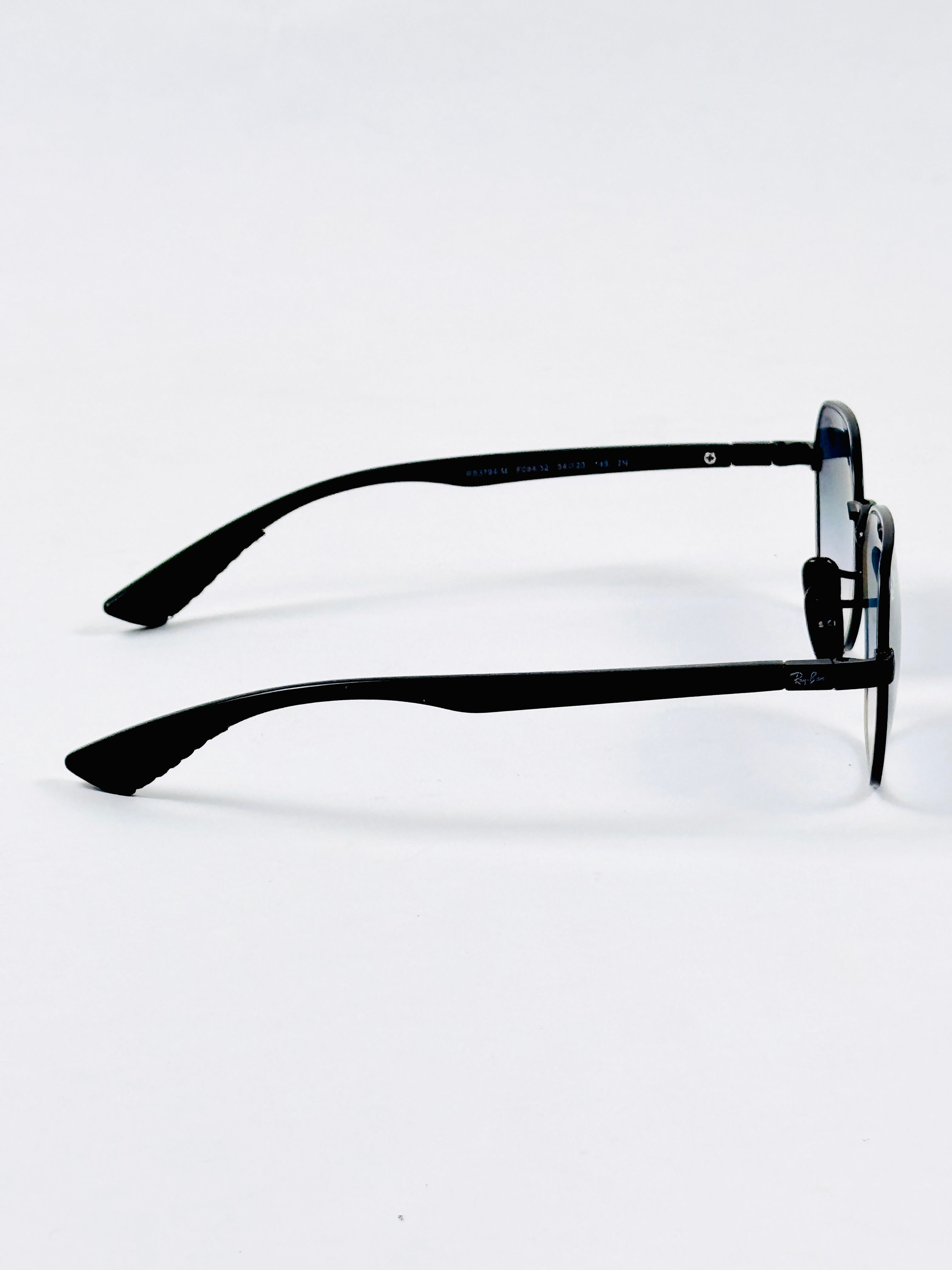 RayBan – 3794 – 54 – Black Blue –  Metal - Sunglasses – Unisex - Premium