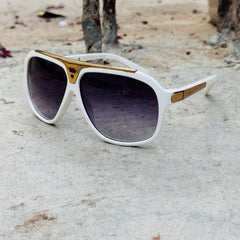 Louis Vuitton – 0351 - 65 – White - Acetate - Sunglasses – Unisex - Premium