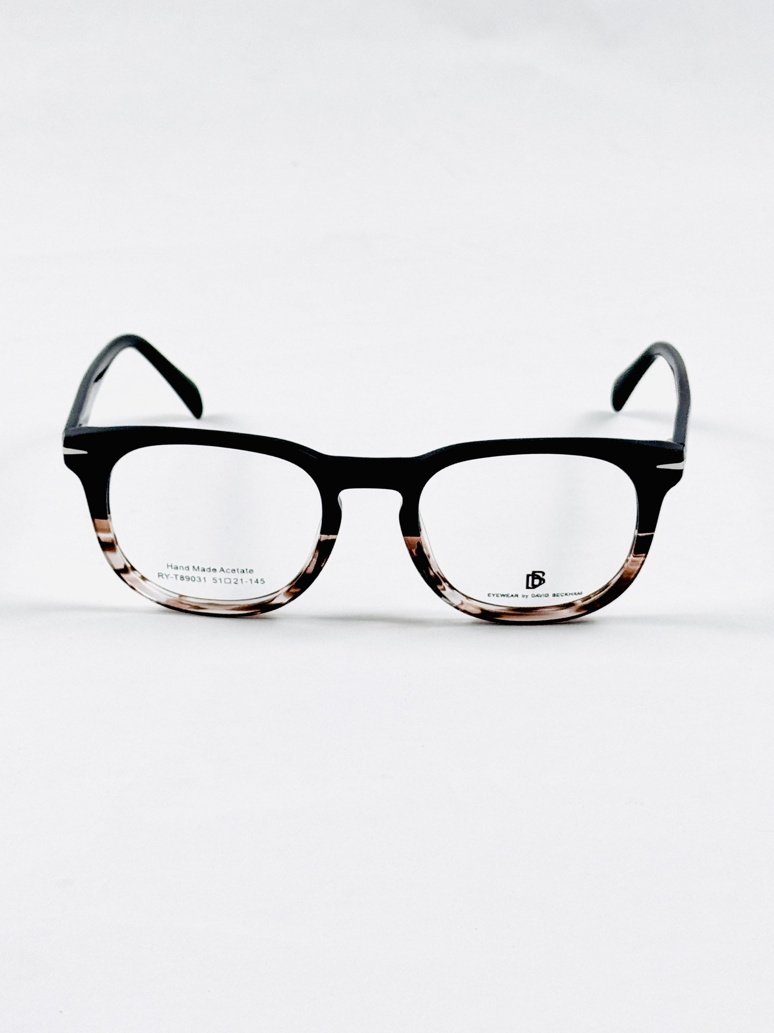 David Beckham –  51 – Black Textured - Acetate - Optics – Unisex - Premium