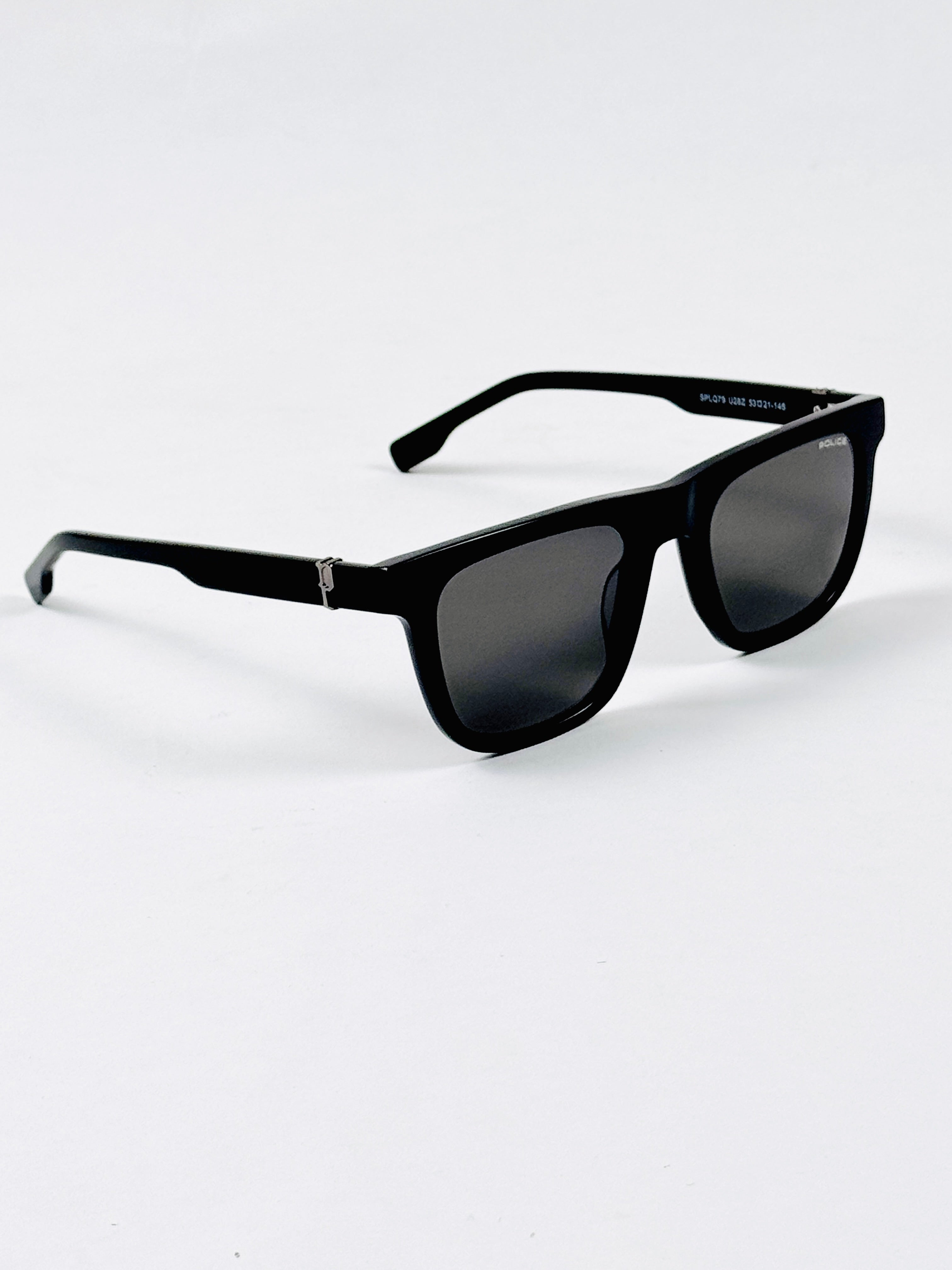 Police – SPLQ79 – 53 – Black –  Acetate - Sunglasses – Unisex - Premium