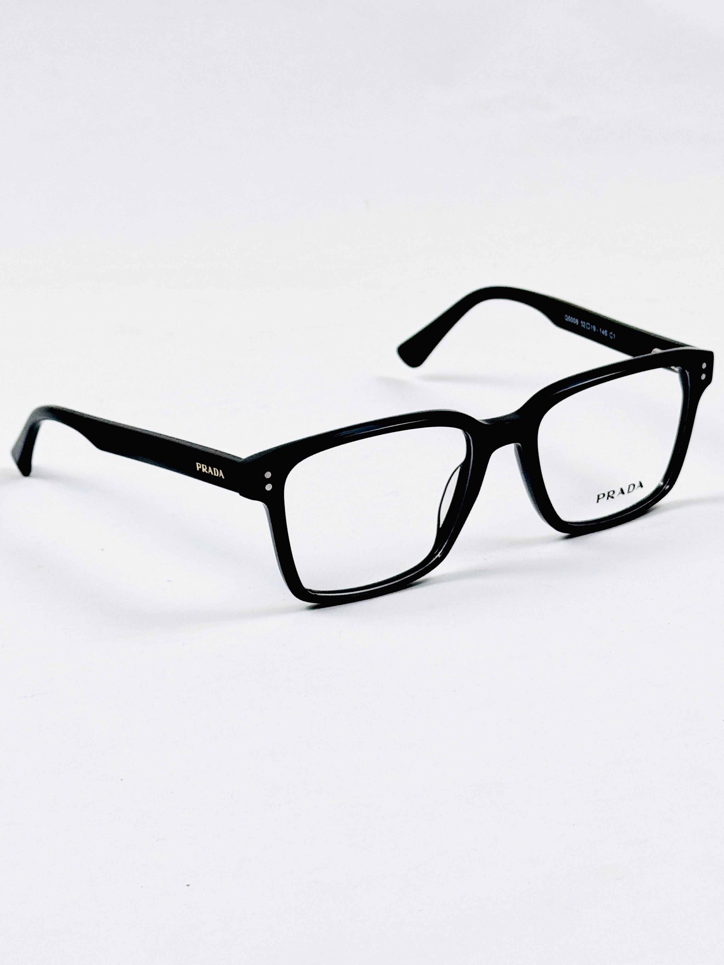 Prada - 05203 – 52 – Black –  Acetate - Optics – Unisex - Premium