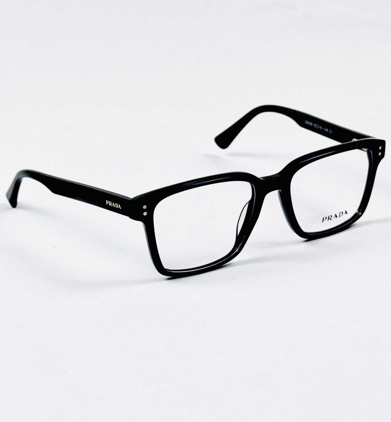 Prada - 05203 – 52 – Black –  Acetate - Optics – Unisex - Premium