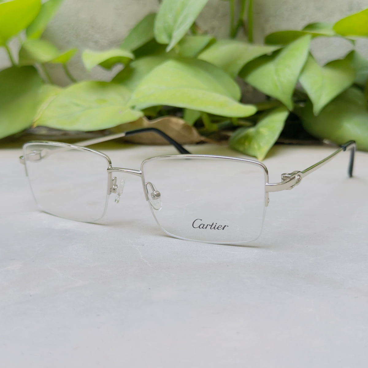 Cartier - 0471 – 54 – Silver - Metal - Optics – Unisex - Premium