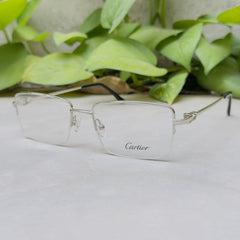 Cartier - 0471 – 54 – Silver - Metal - Optics – Unisex - Premium