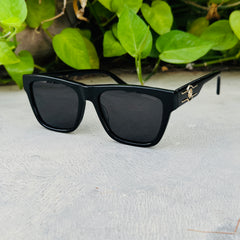 Versace – 3003 - 55 – Black – Acetate - Sunglasses – Unisex - Premium