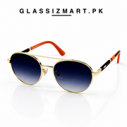 Dita – 23201 – 57 – Golden Black Gradient – Metal – Sunglasses – Unisex