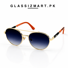 Dita – 23201 – 57 – Golden Black Gradient – Metal – Sunglasses – Unisex