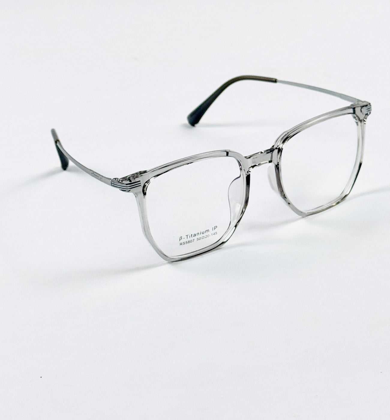 Tr – 55807 - 50 - Silver Grey – Acetate - Metal – Optics - Unisex