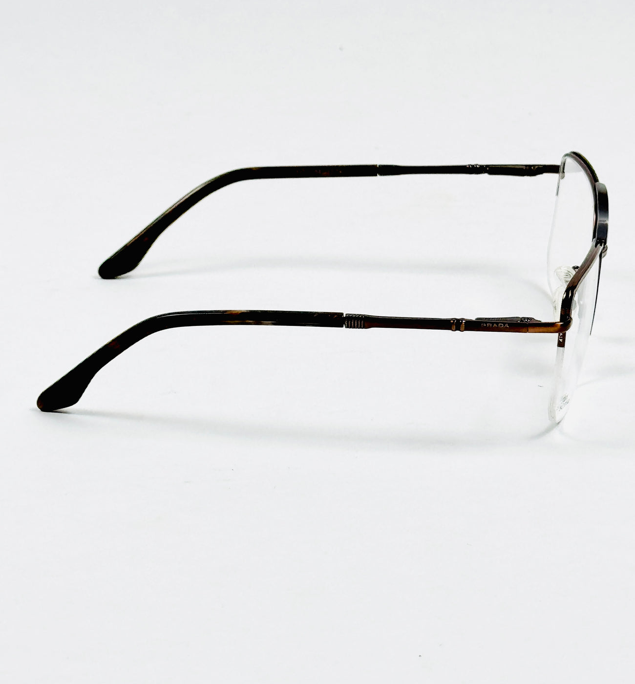 Prada – 18005 – 54 – Brown –  Metal - Optics – Unisex