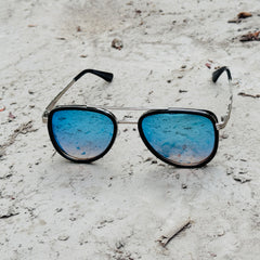 Gucci – 5830 – 56 – Silver Mercury – Metal – Sunglasses – Unisex