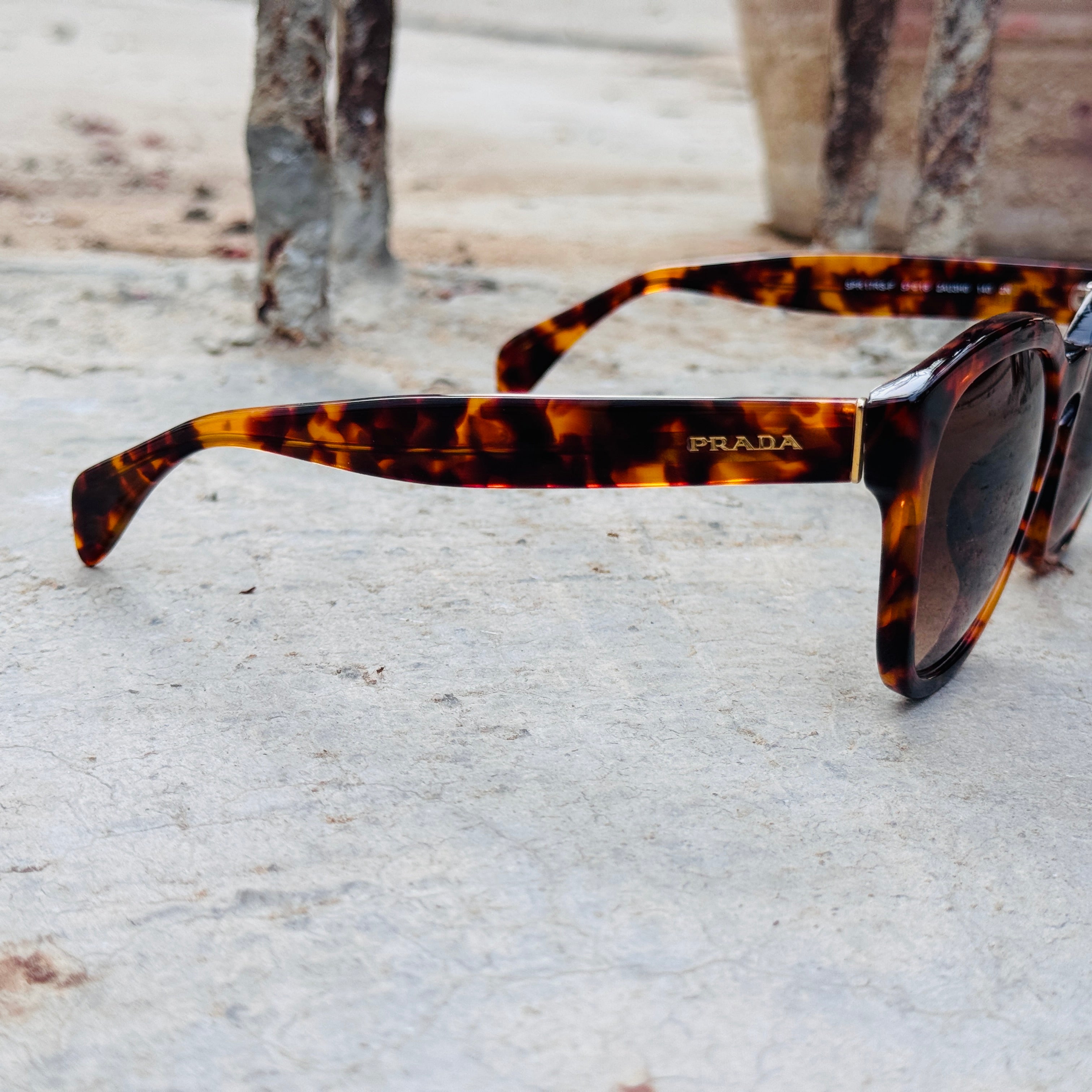 Prada – 17rs - 57 – Tortoise - Acetate - Sunglasses – Unisex - Premium