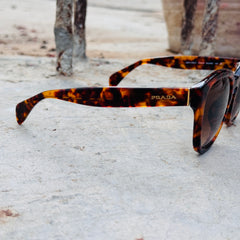 Prada – 17rs - 57 – Tortoise - Acetate - Sunglasses – Unisex - Premium