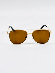 Cartier – 9664 - 58 – Golden Brown - Metal - Sunglasses – Unisex - Premium