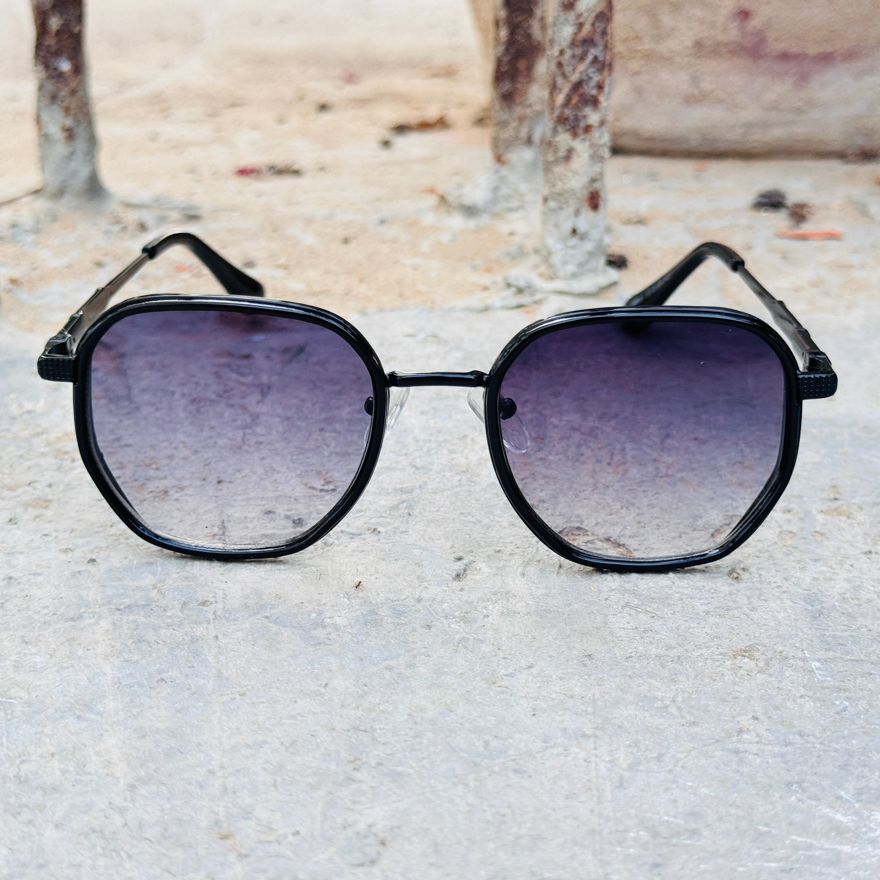 Police – 19395 – 55 – Black Gradient – Metal – Sunglasses – Unisex