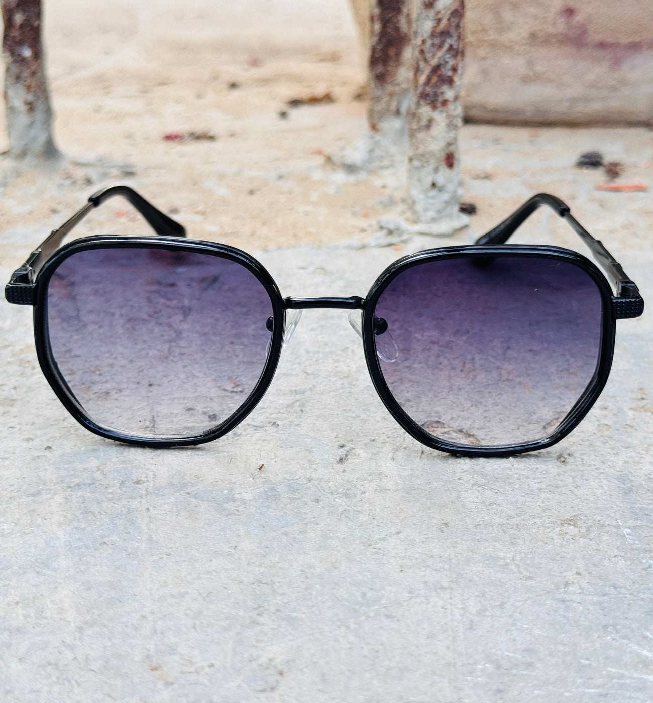 Police – 19395 – 55 – Black Gradient – Metal – Sunglasses – Unisex