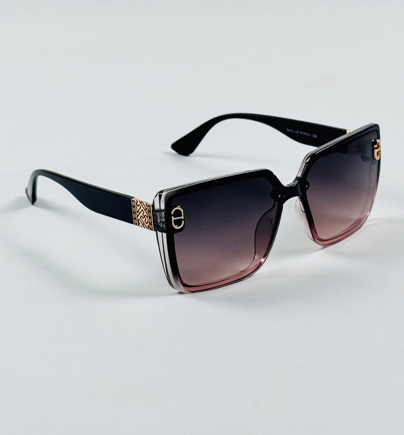 Dior - 3370 – 61 – Black Pink – Acetate – Sunglasses – Ladies