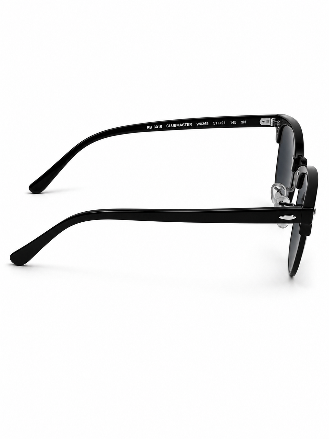 Ray Ban – 3016 – Clubmaster – Black – Sunglasses - Premium
