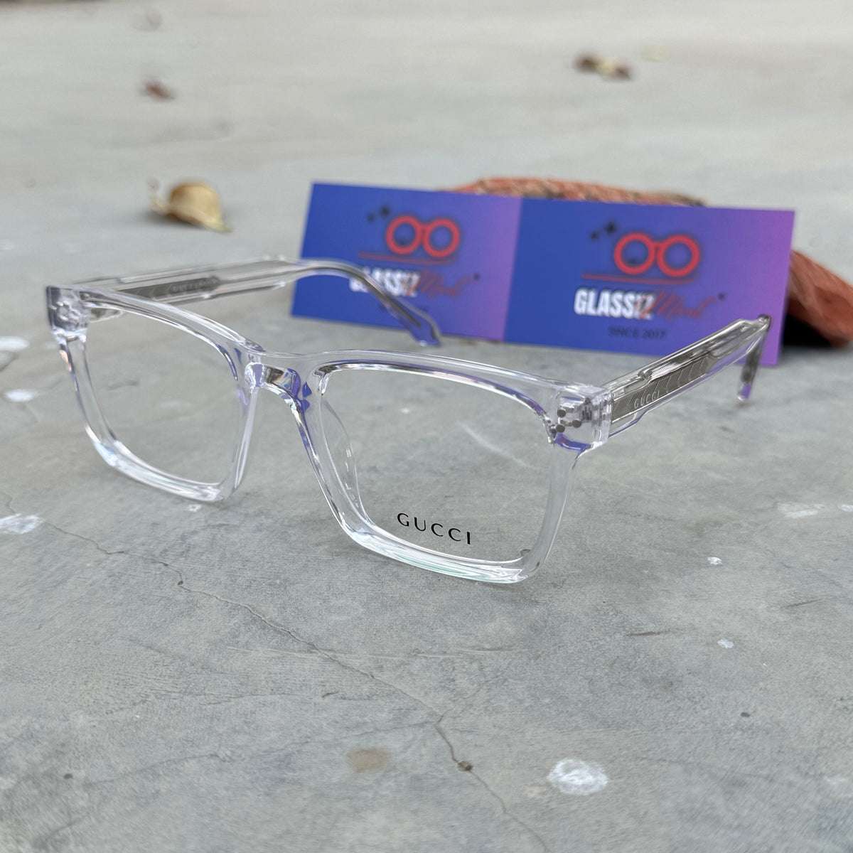 Gucci – 9304 – 54 – Transparent –  Acetate - Optics – Unisex - Premium