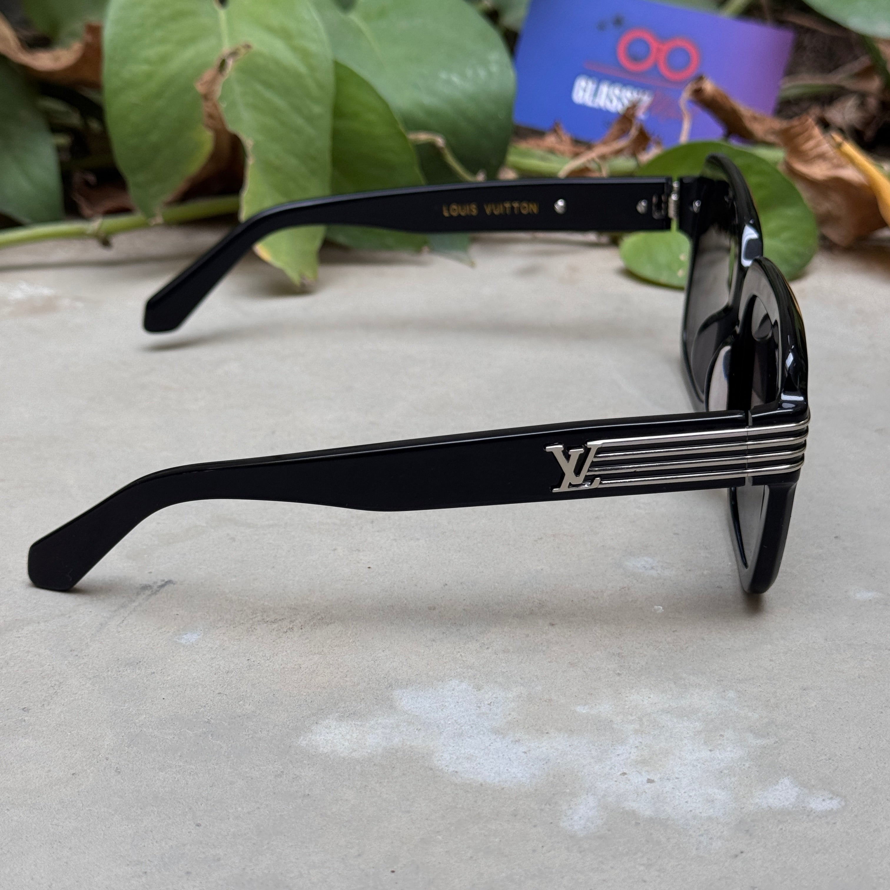 Louis Vuitton – 2832 - 56 - Black – Acetate - Sunglasses – Unisex - Premium