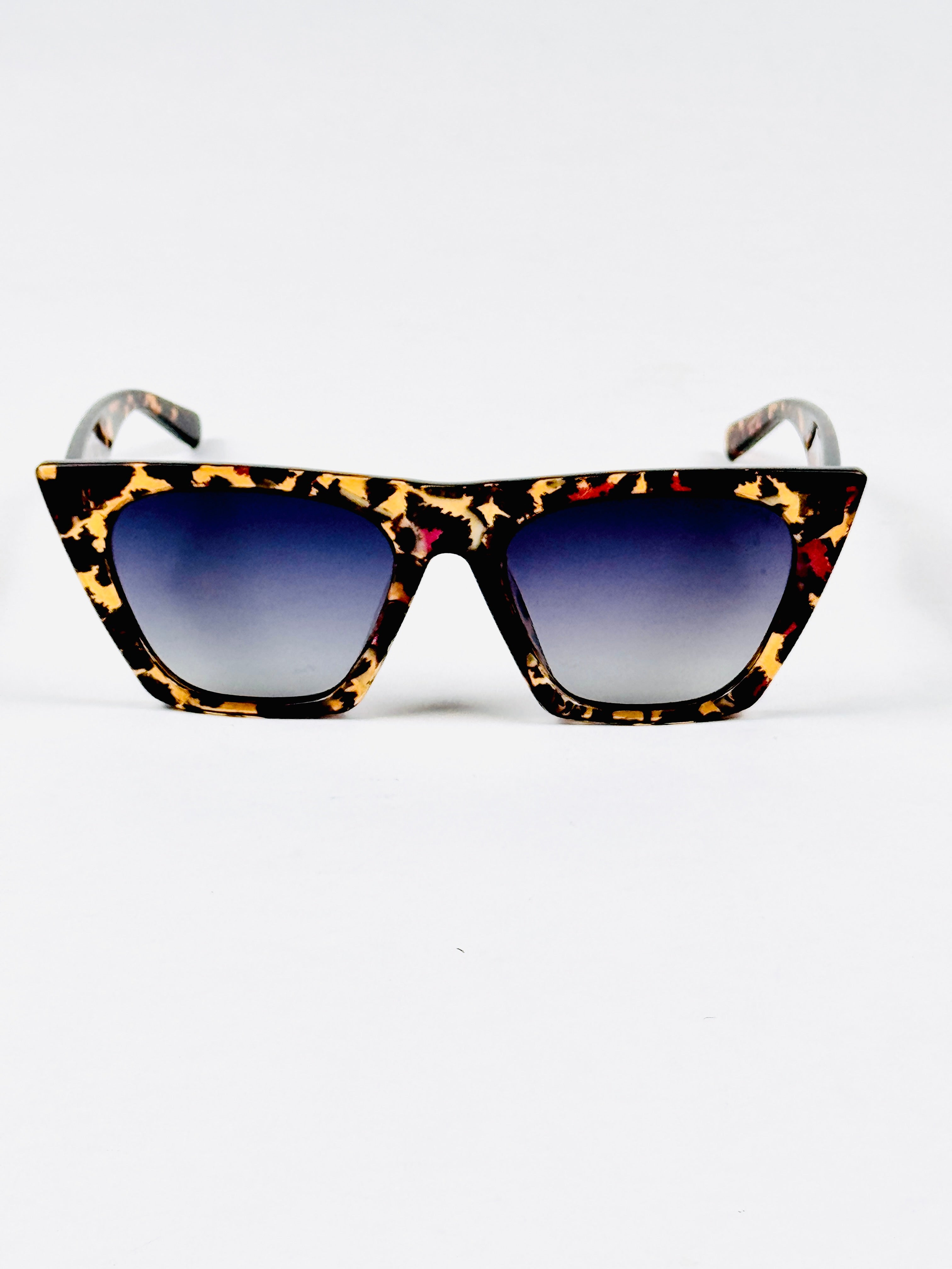 Sojos – 2115 - 54 – Tortoise Balck – Acetate - Sunglasses – Ladies