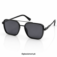 Cartier – 58497 – 54 – Black – Metal – Sunglasses – Unisex