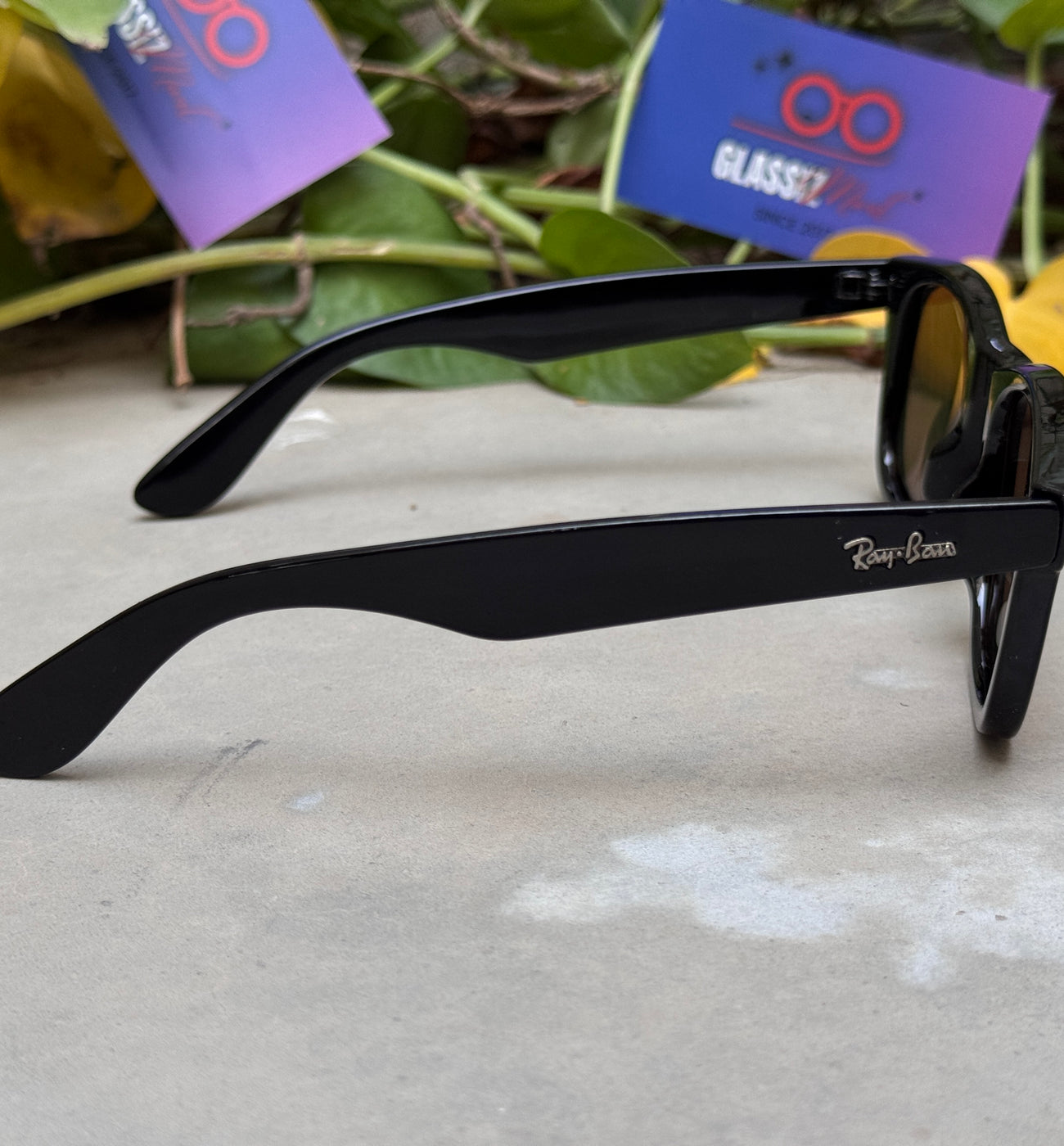 RayBan – 2140 – 60 – Black Brown –  Acetate- Sunglasses – Unisex