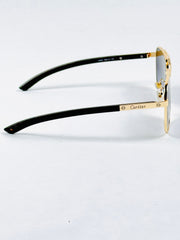 Cartier – 23051 – 59 – Black – Metal – Sunglasses – Unisex