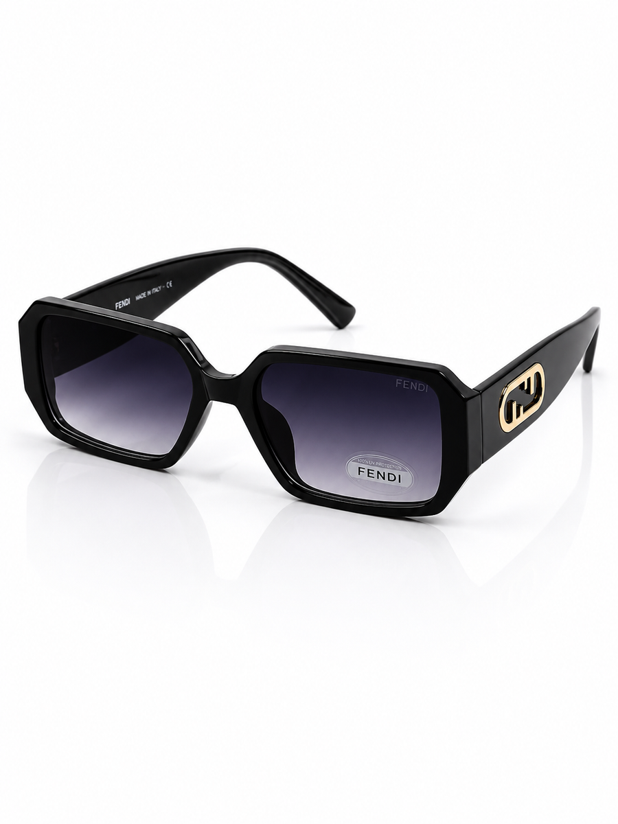 Fendi - 2302 – 56 – Black Gradient – Acetate – Sunglasses – Ladies