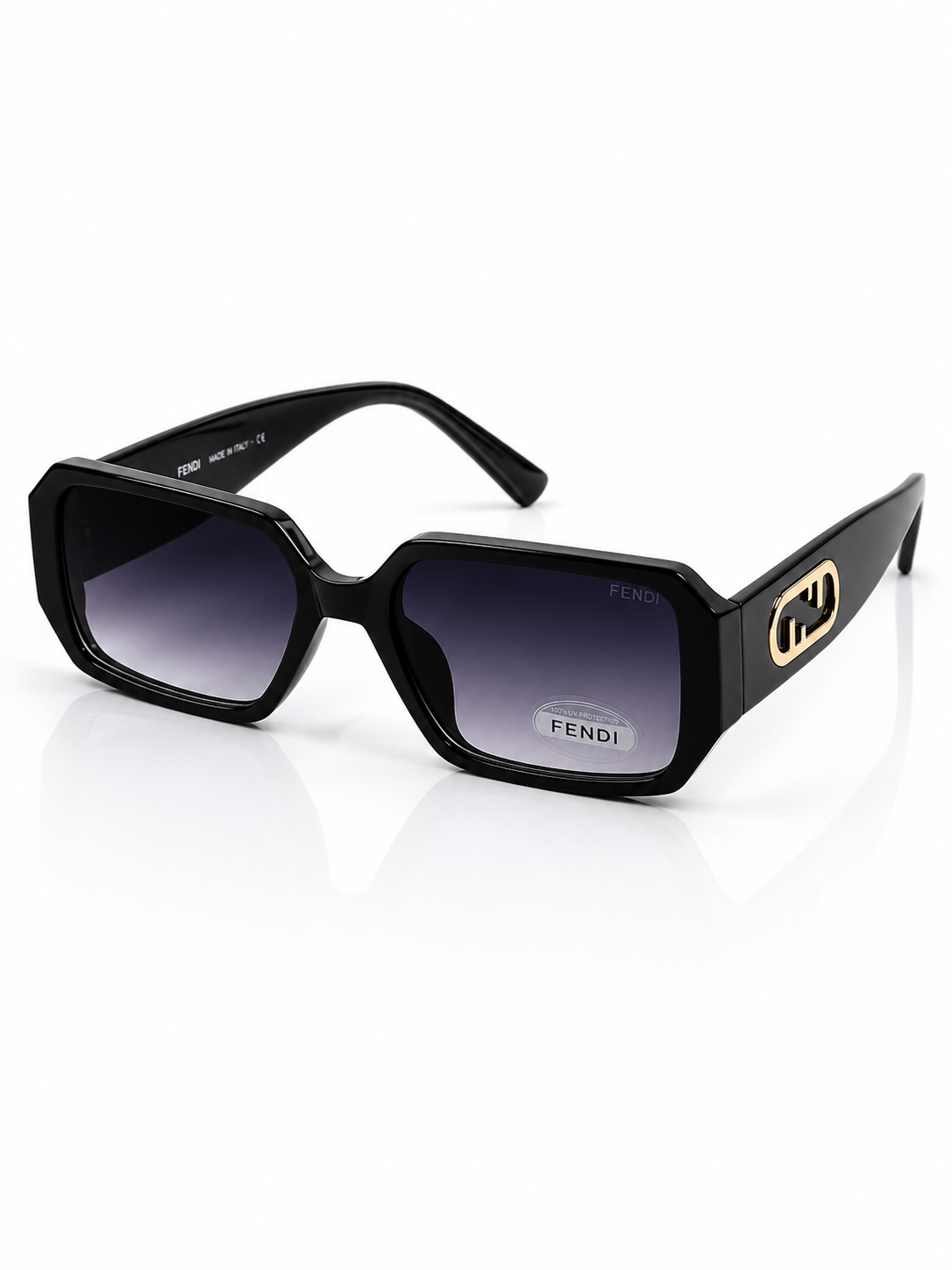 Fendi - 2302 – 56 – Black Gradient – Acetate – Sunglasses – Ladies